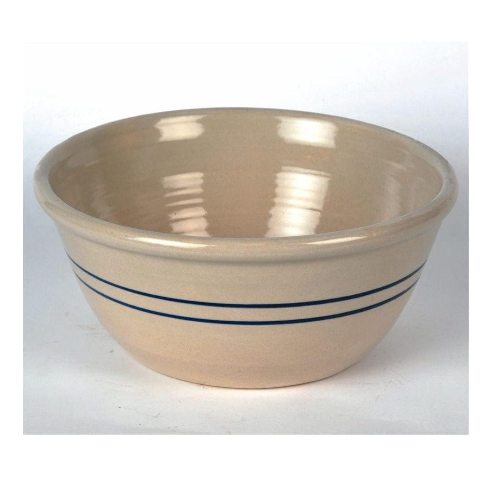 Heritage Blue Stripe 10" Stoneware Mixing Bowl