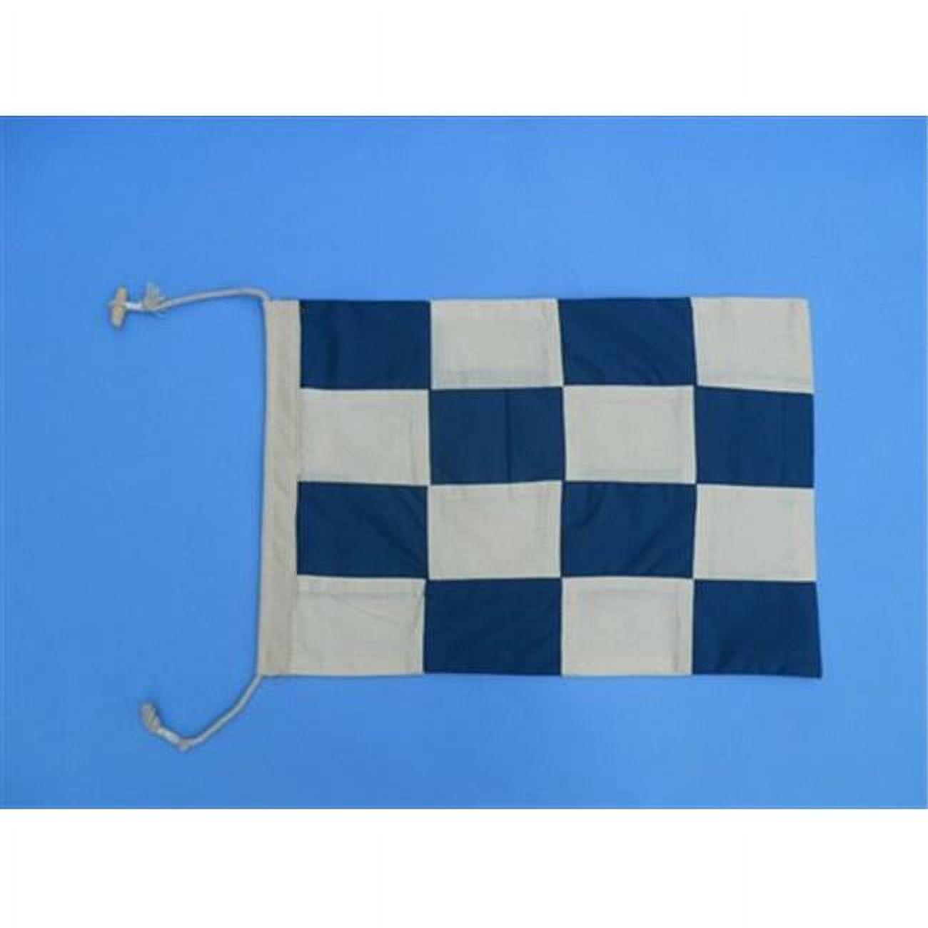 Handcrafted Model Ships  Letter N Cloth Nautical Alphabet Flag - 20 in. Decorative Accent