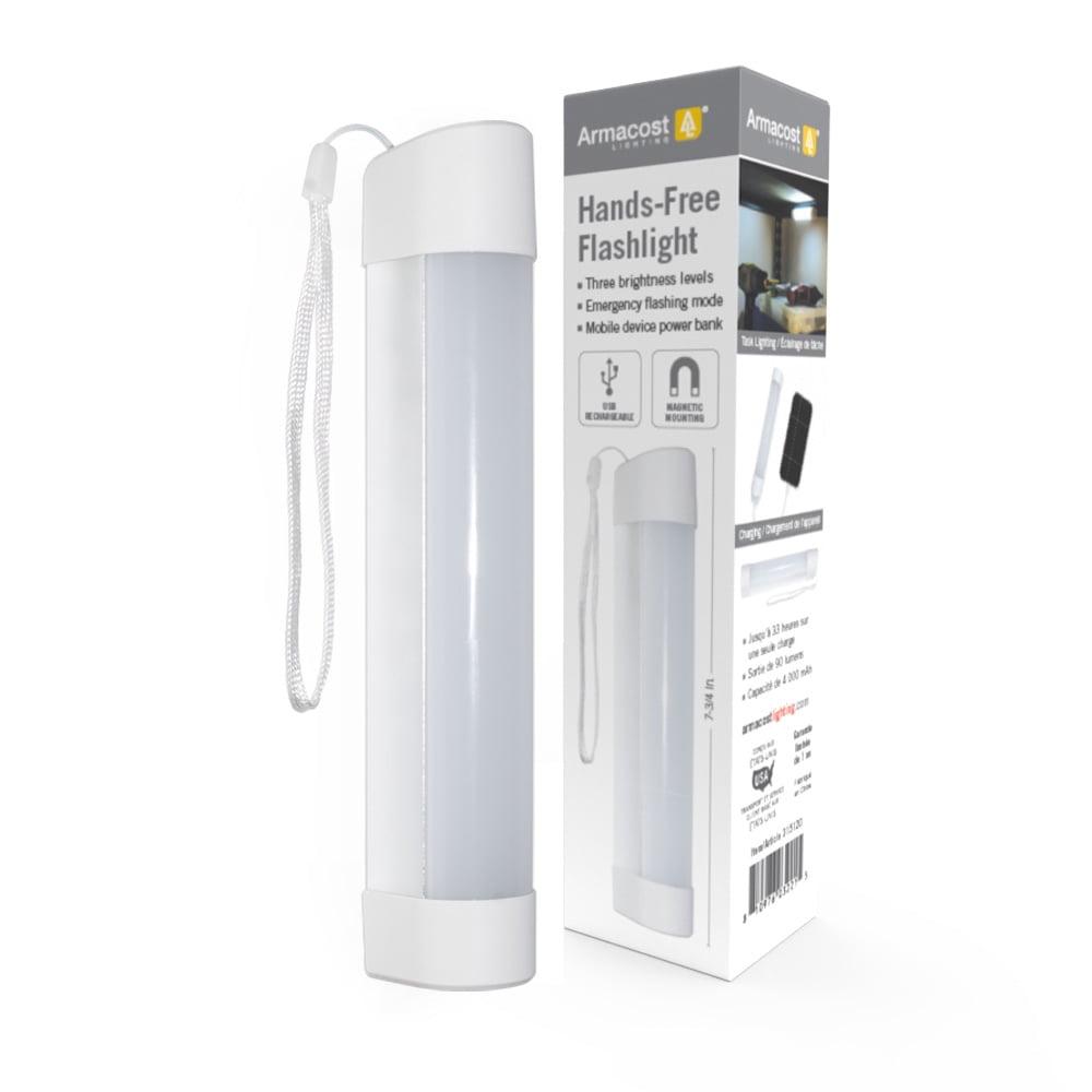 Armacost Lighting Hands Free Rechargeable LED FlashLight