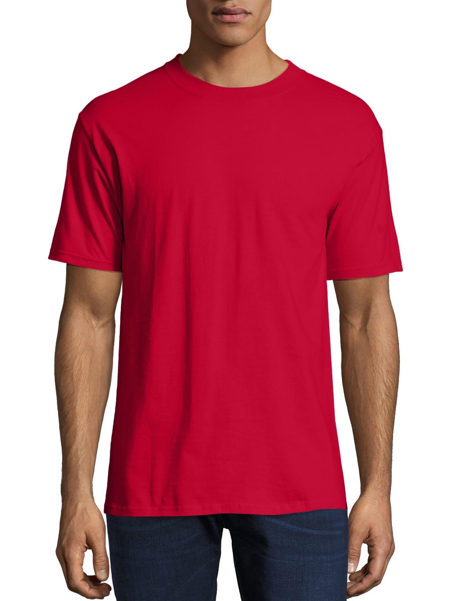Hanes Big Men's Beefy Heavyweight Short Sleeve T-shirt - Tall Sizes, Up To Size 4XT