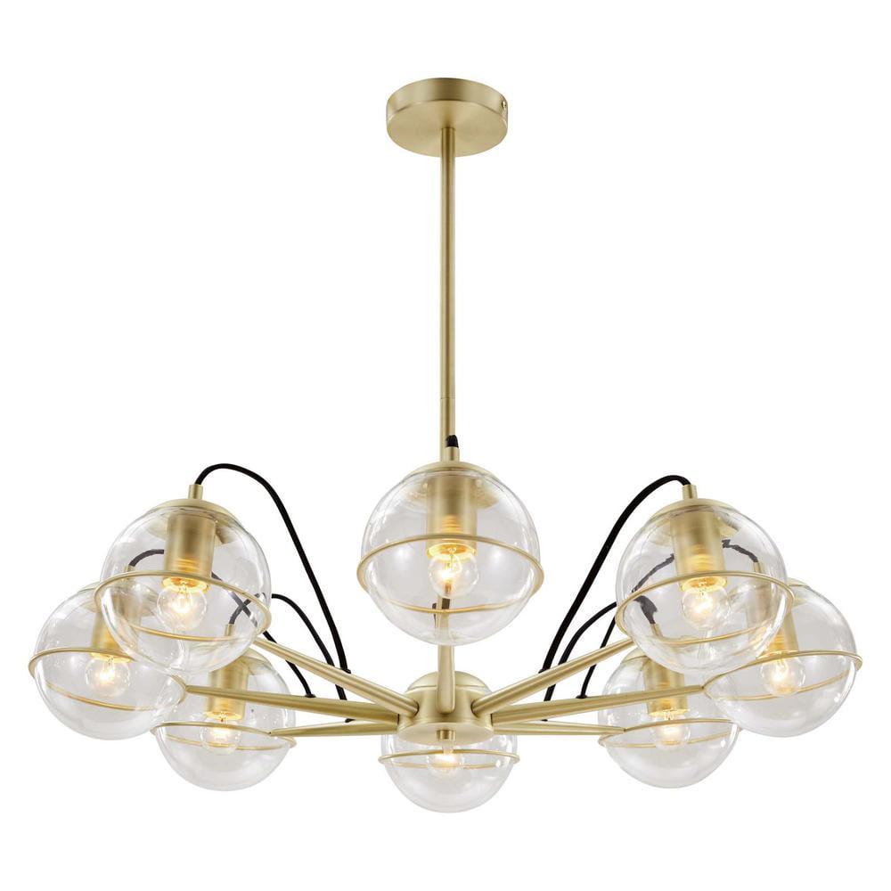 Hanna 8-Light Chandelier by Modway