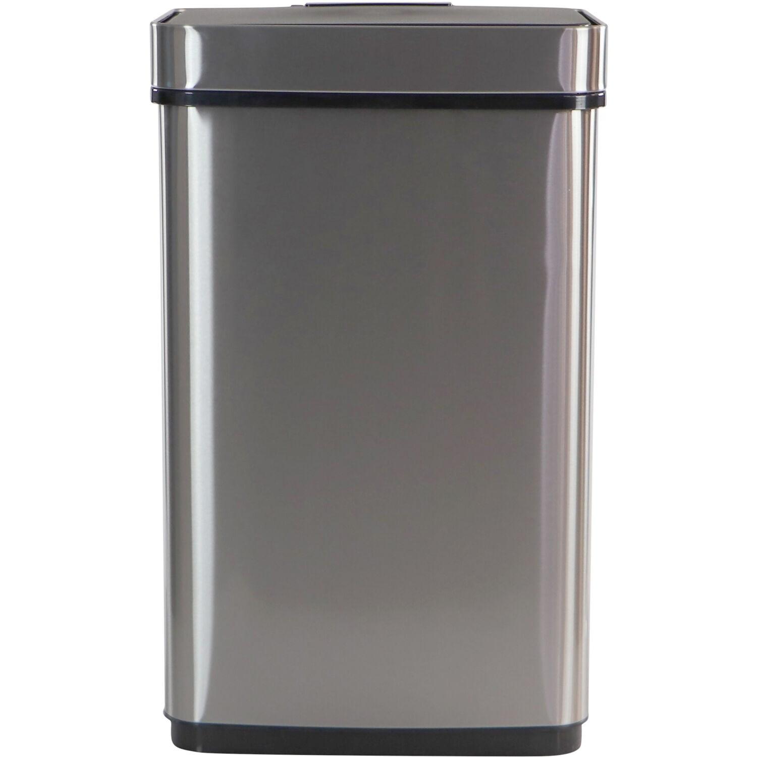 Hanover Plastic Motion Sensor Kitchen Trash Can - 16 Gallons