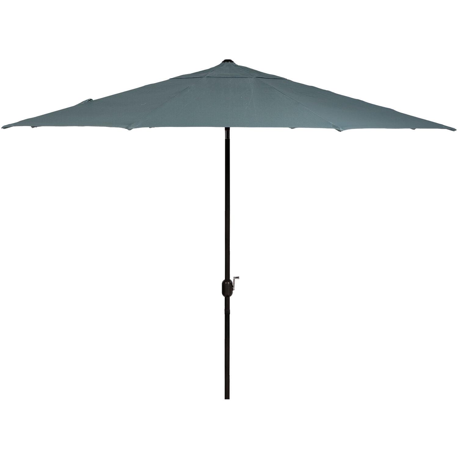 Montclair 11-Ft Ocean Blue Aluminum Market Patio Umbrella