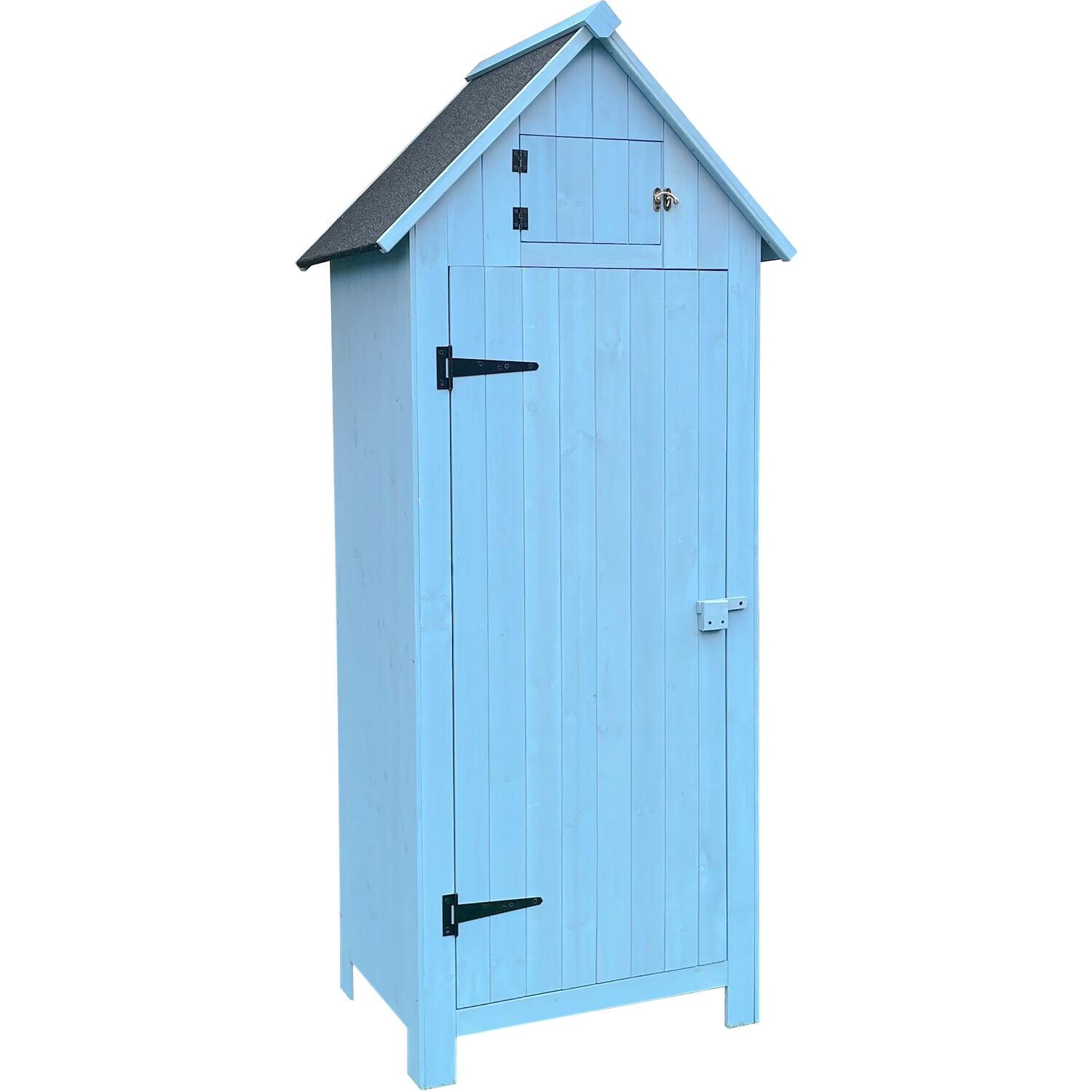 2 ft. 5 in. W x 2 ft D Solid Wood Storage Shed