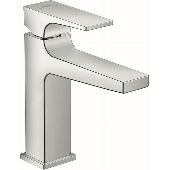 Hansgrohe Metropol Single-Hole Faucet 110 with Lever Handle and Drain Assembly, 1.2 GPM