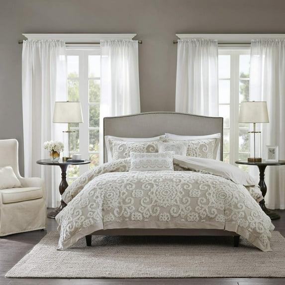 Harbor House Suzanna 100% Cotton Comforter Set with Tufted Medallions