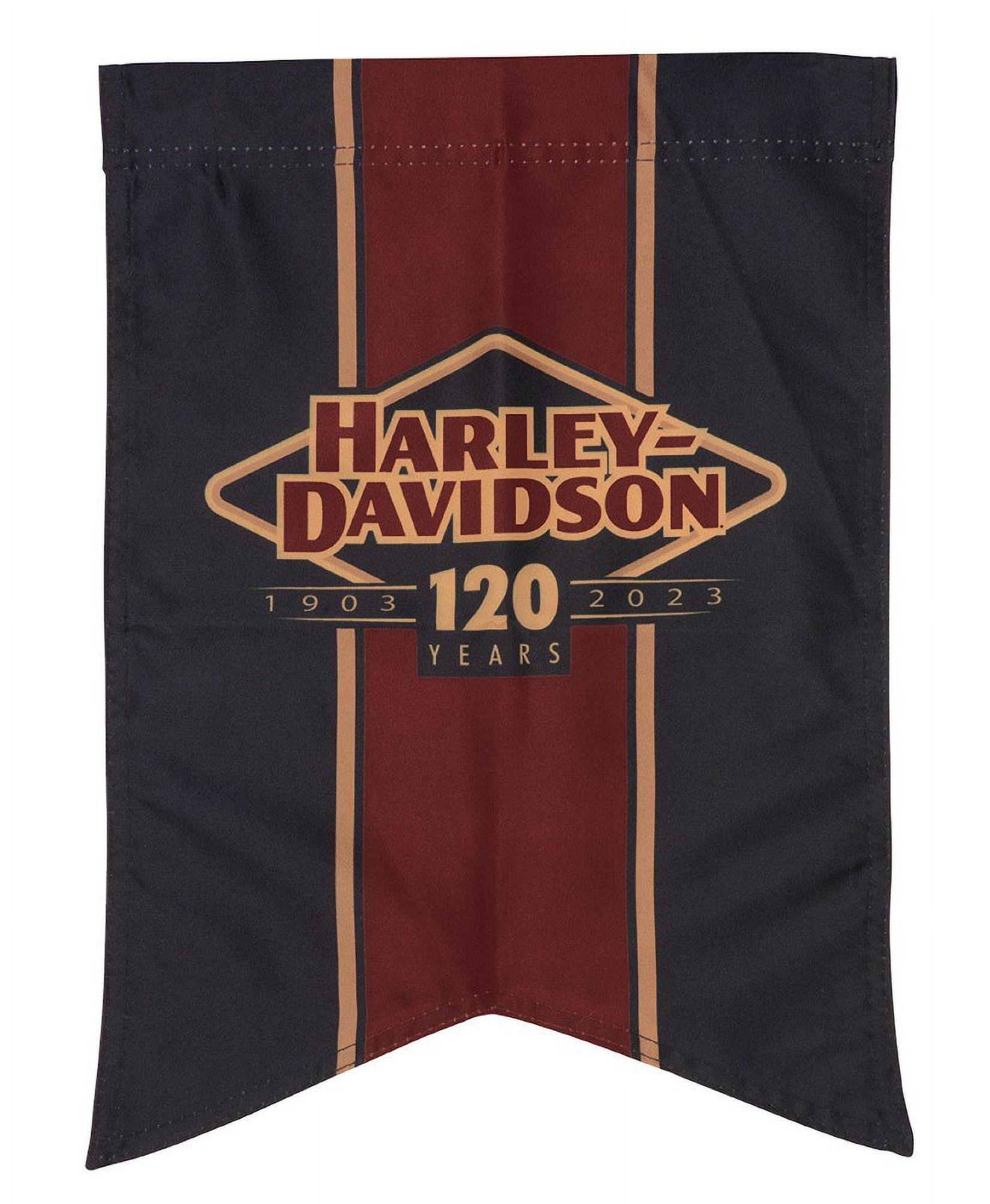 Harley-Davidson Weather-Resistant 120th Anniversary Garden Flag Limited Edition, Harley Davidson
