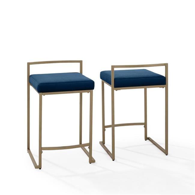 Progreso Upholstered Counter Stool with Metal Frame