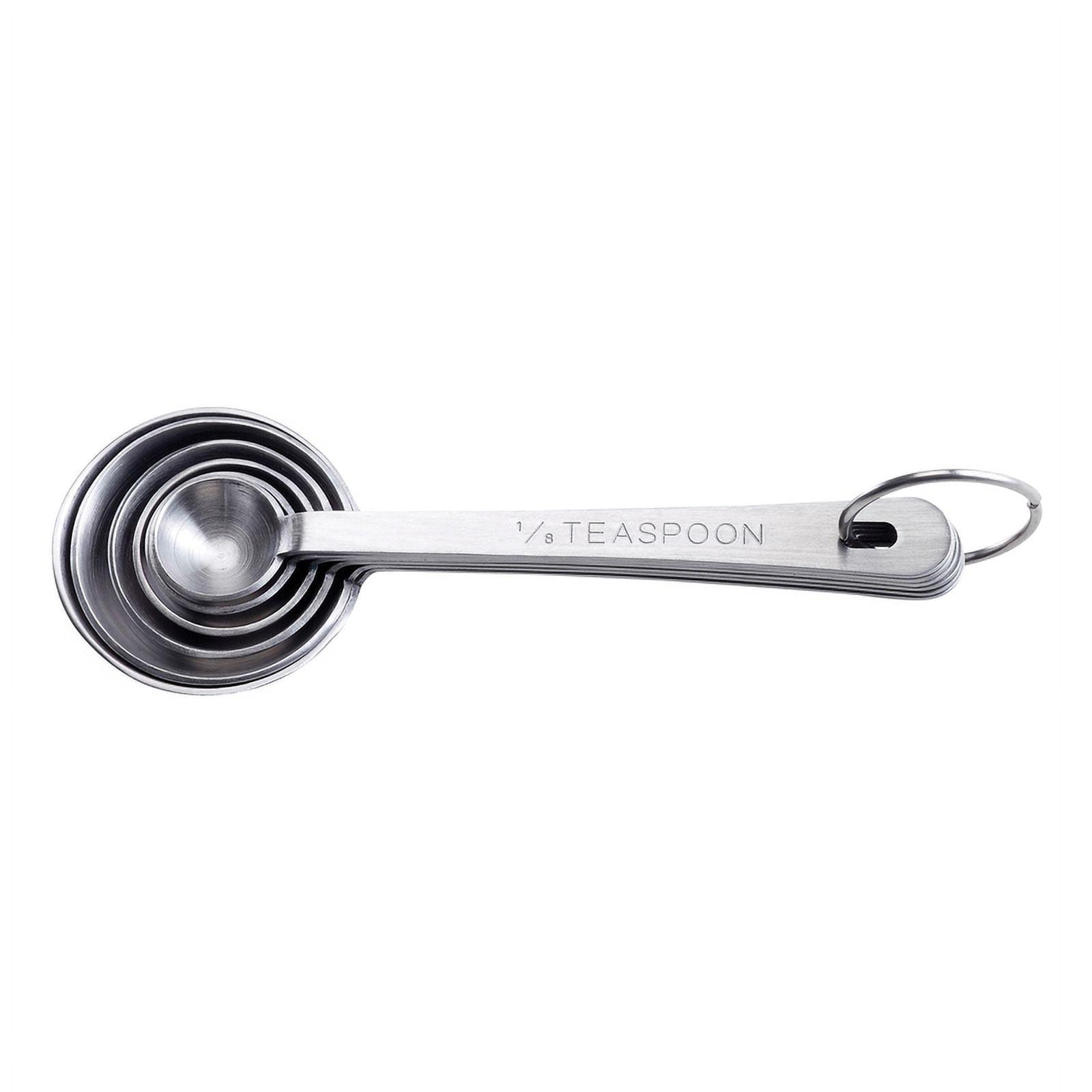 Mrs. Anderson’s Baking Measuring Spoons, Heavyweight 18/8 Stainless steel, Set of 6 Spoons