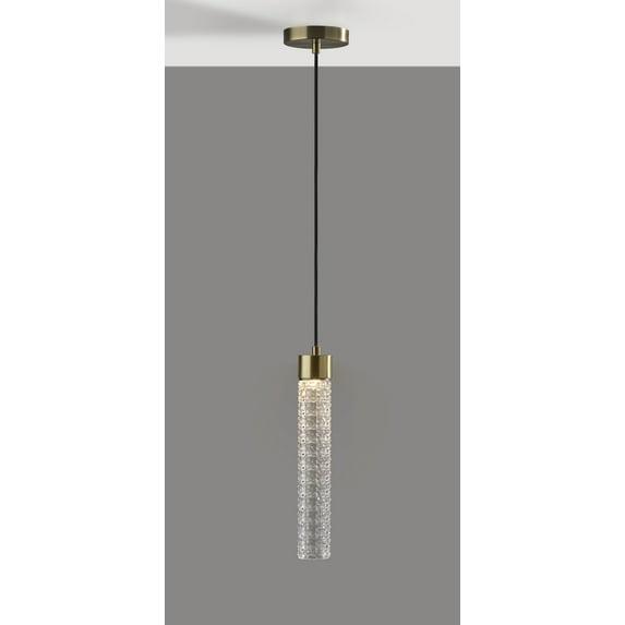 Tuberose Hand-Blown LED Pendant (3")
