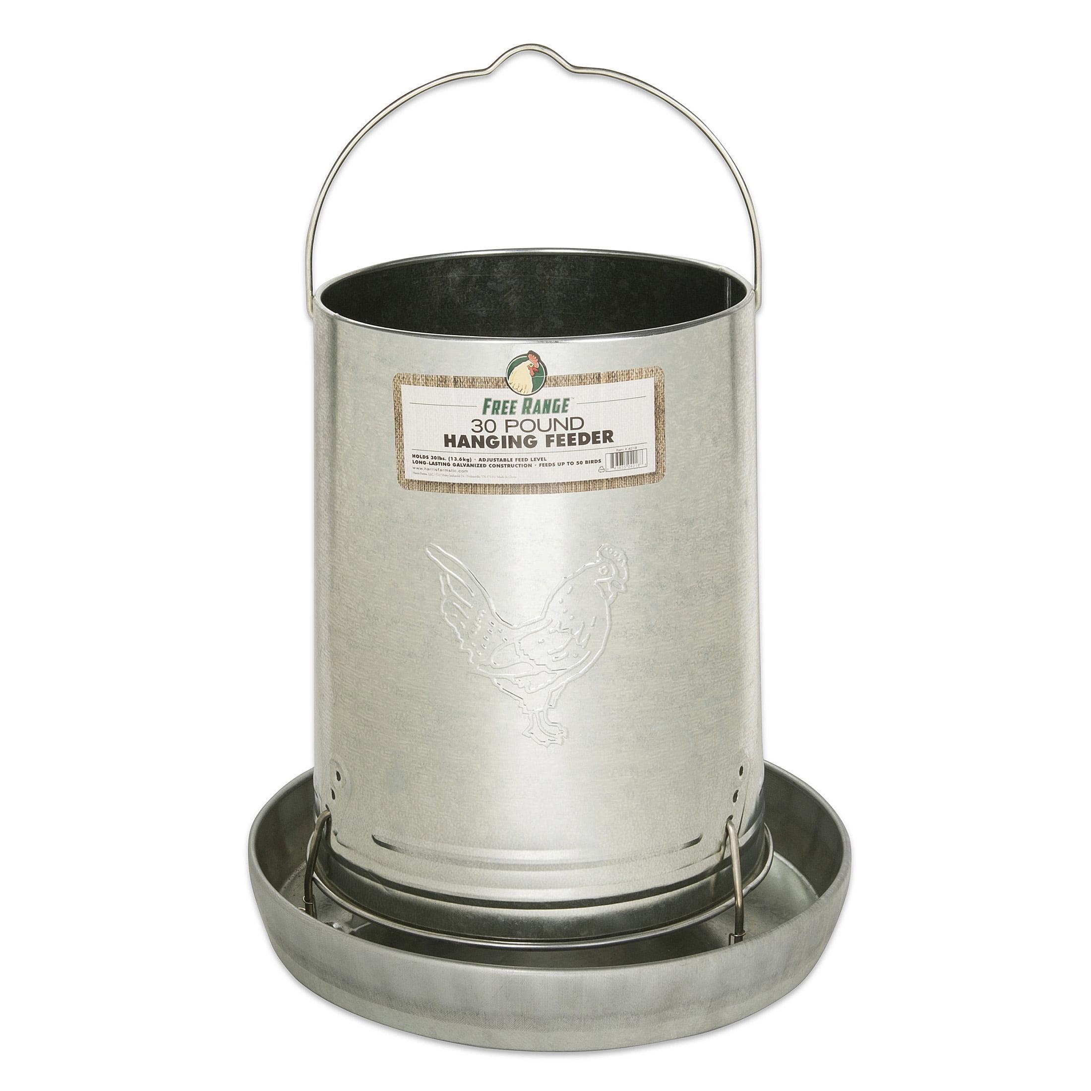 Harris Farms Hanging Poultry Feeder 30 Pounds