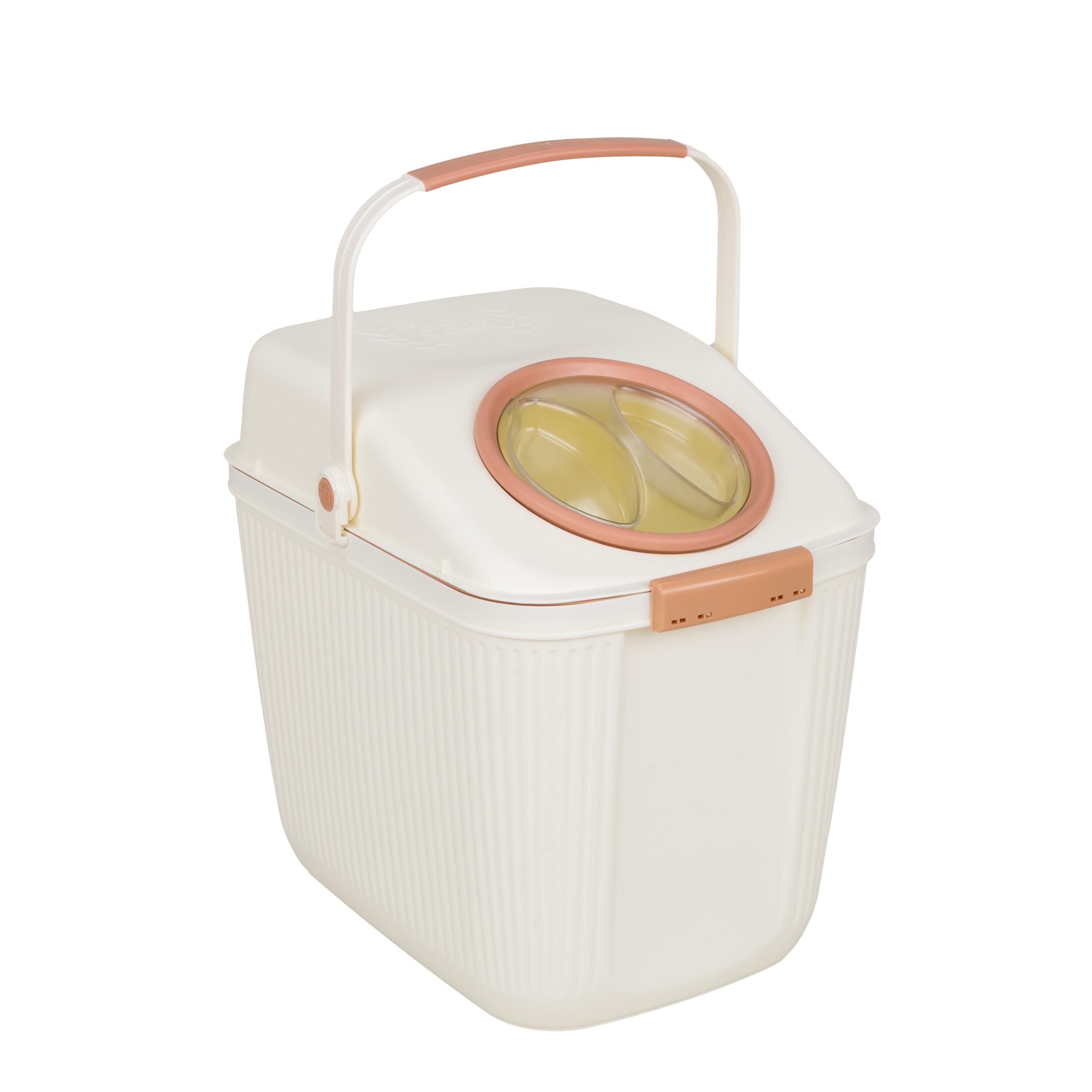 Eco-Friendly Airtight Plastic Pet Food Storage Container