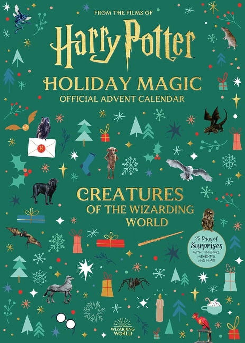 Harry Potter Holiday Magic Green Advent Calendar with Surprises