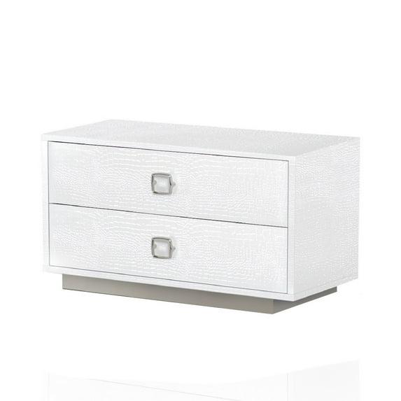 Benjara Hart 31.5'' W Solid Wood Nightstand