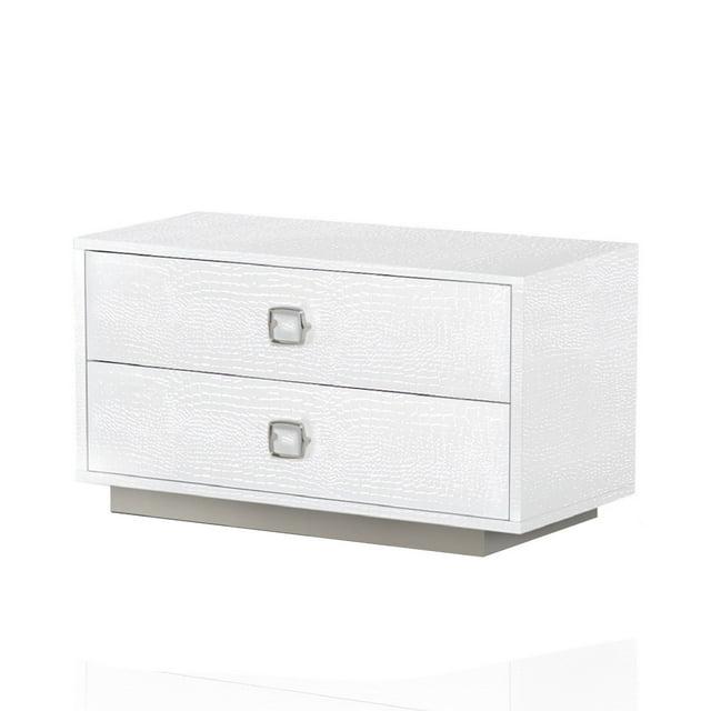 Benjara Hart 31.5'' W Solid Wood Nightstand