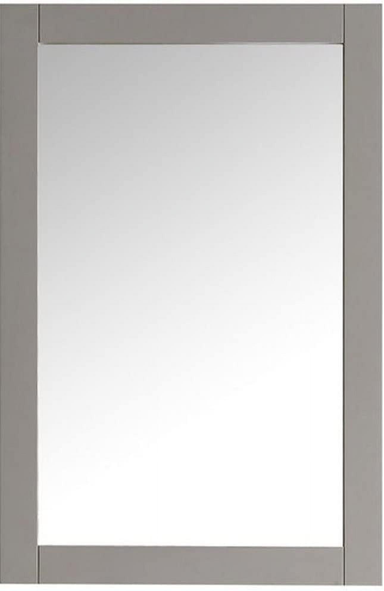 Fresca Hartford 20" Gray Traditional Bathroom Mirror