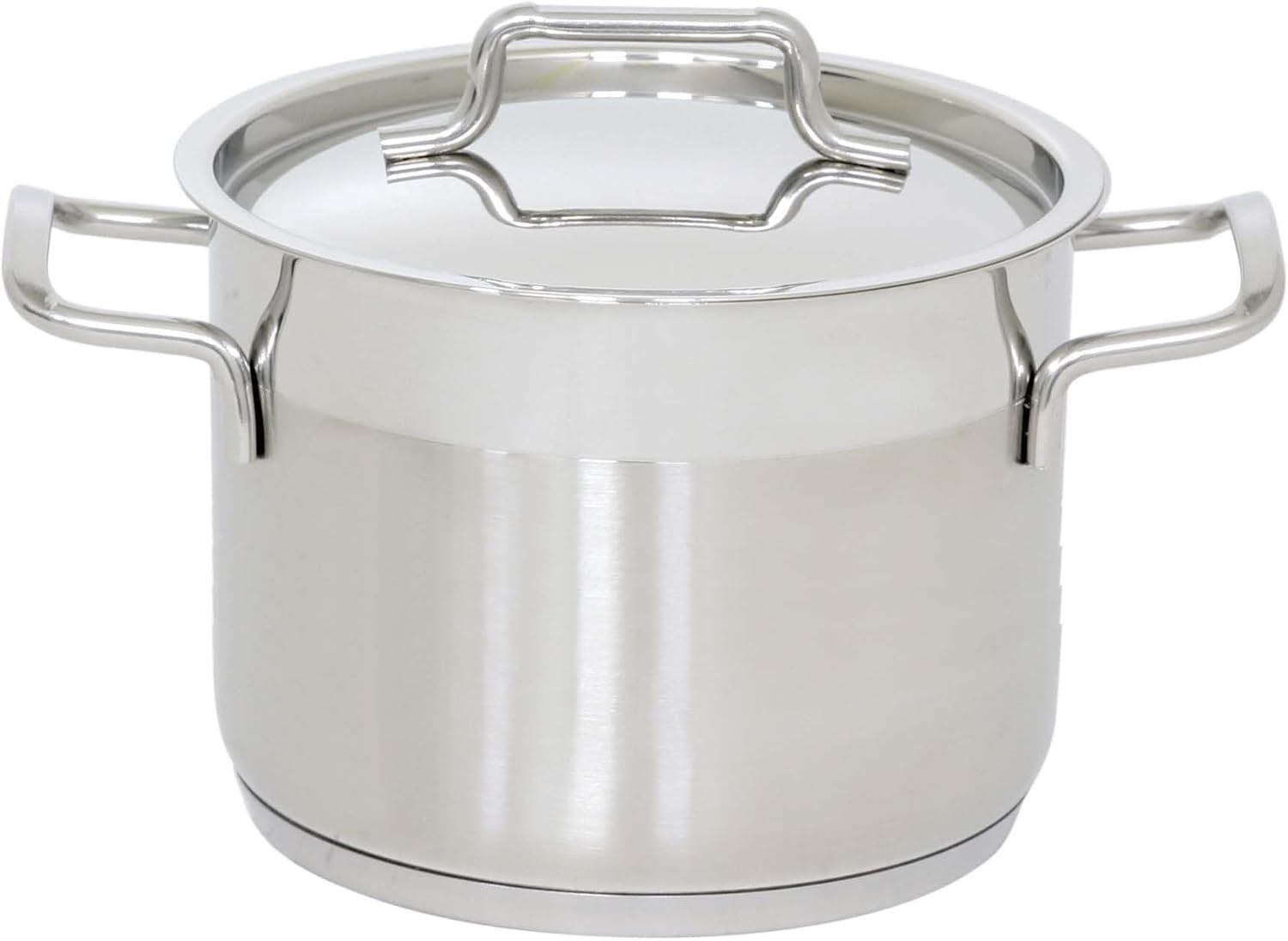 YBM Home YBM Home Hascevher 18/10 Stainless Steel Stock Pot with Lid