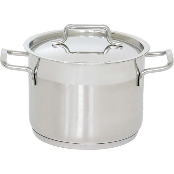 YBM Home YBM Home Hascevher 18/10 Stainless Steel Stock Pot with Lid
