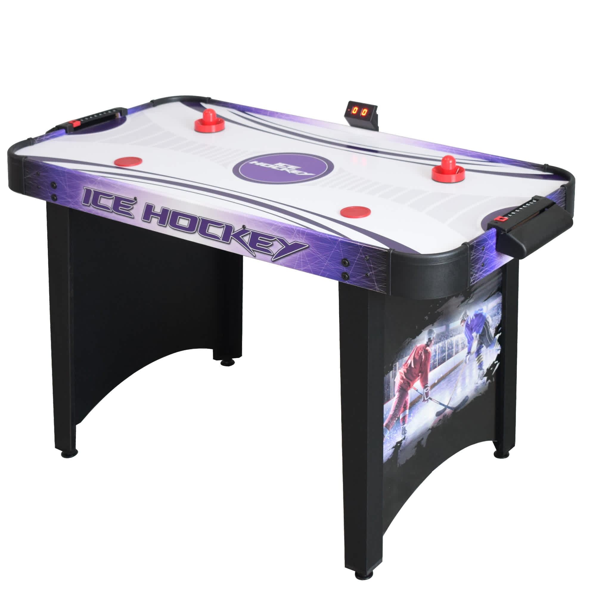 Hat Trick 54" 2 -Player Air Hockey Table with Manual Scoreboard