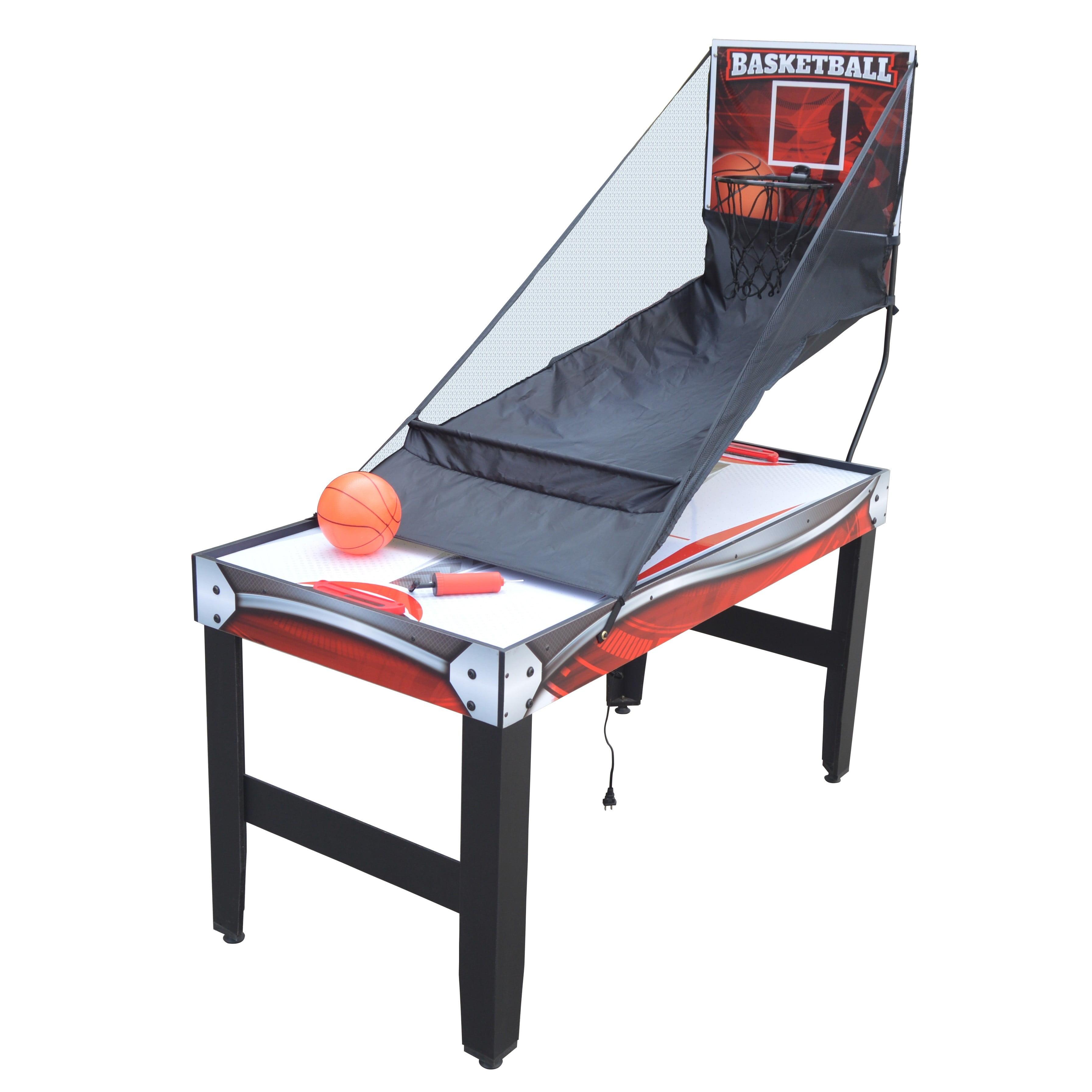 Scout 4-in-1 Multi-Game Table with Basketball and Air Hockey