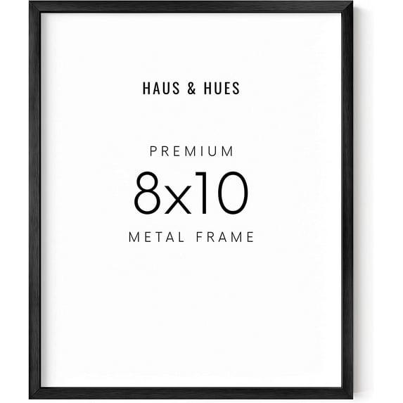 Haus and Hues Aluminum Frame (Set Of 1) Metal Picture Frame