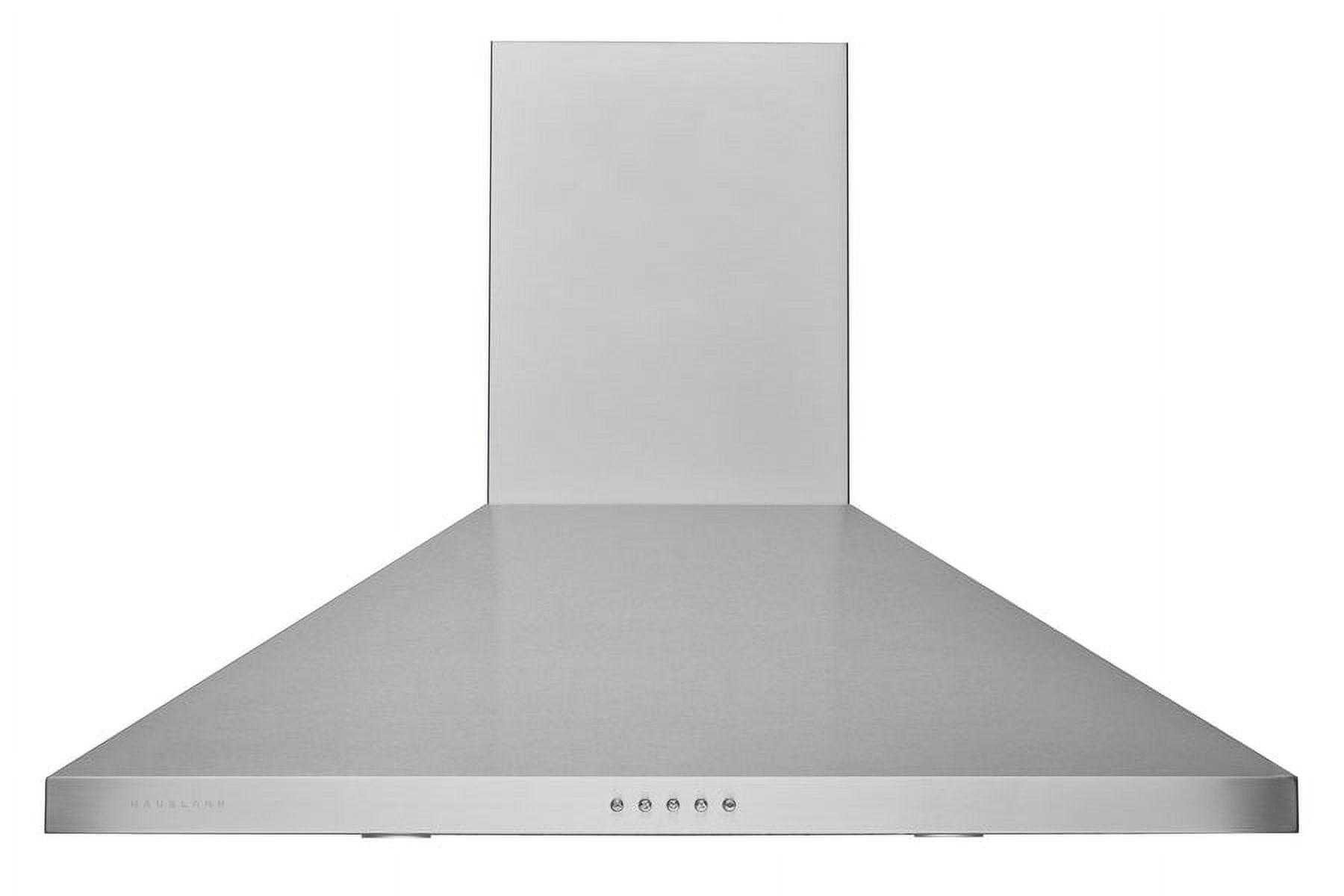 Hauslane 30" Stainless Steel Convertible Wall Range Hood with Baffle Filter