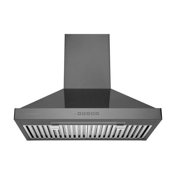 Hauslane 30" Stainless Steel Convertible Wall Range Hood with Baffle Filter