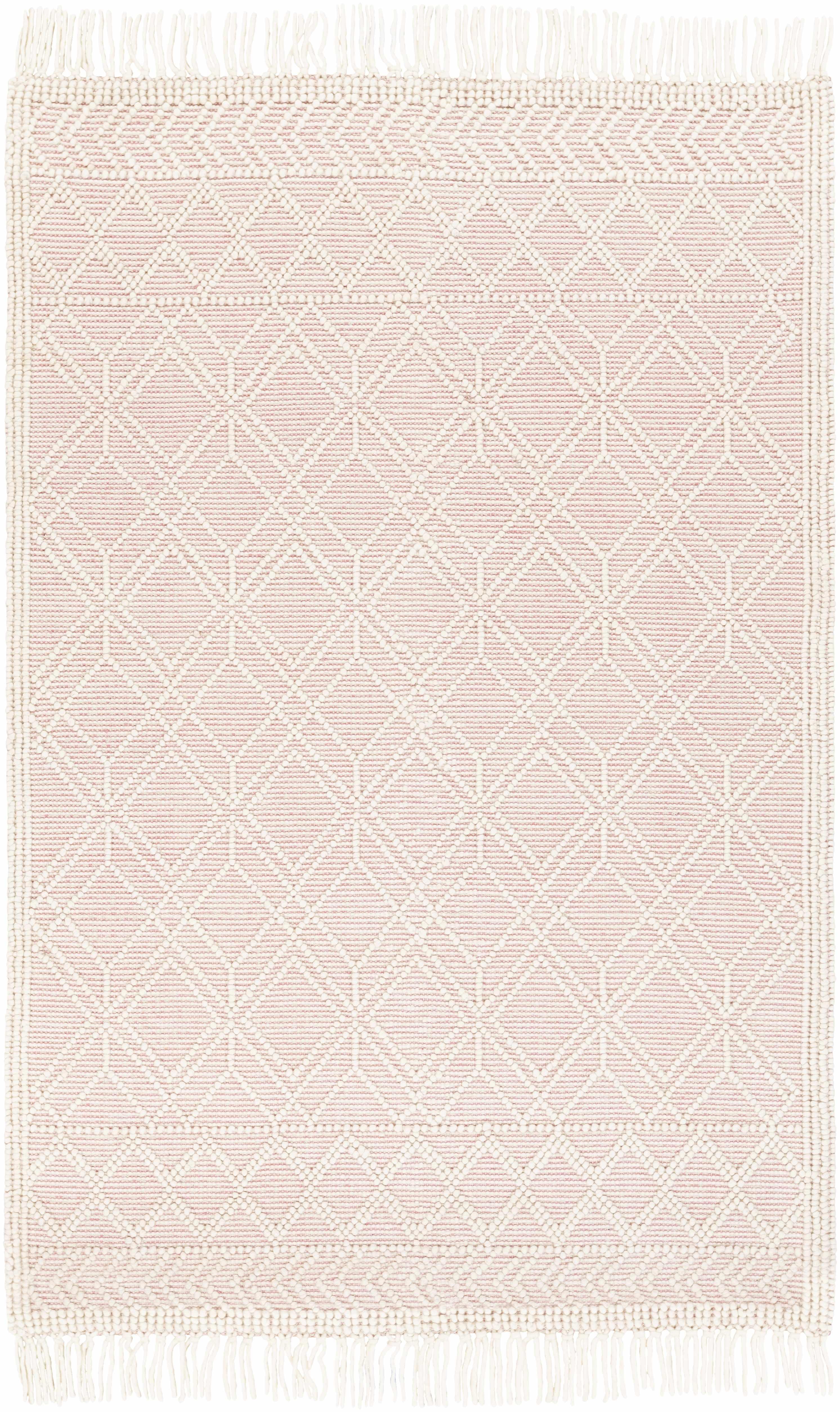 Hauteloom Rectangle Area Rug   Ivory