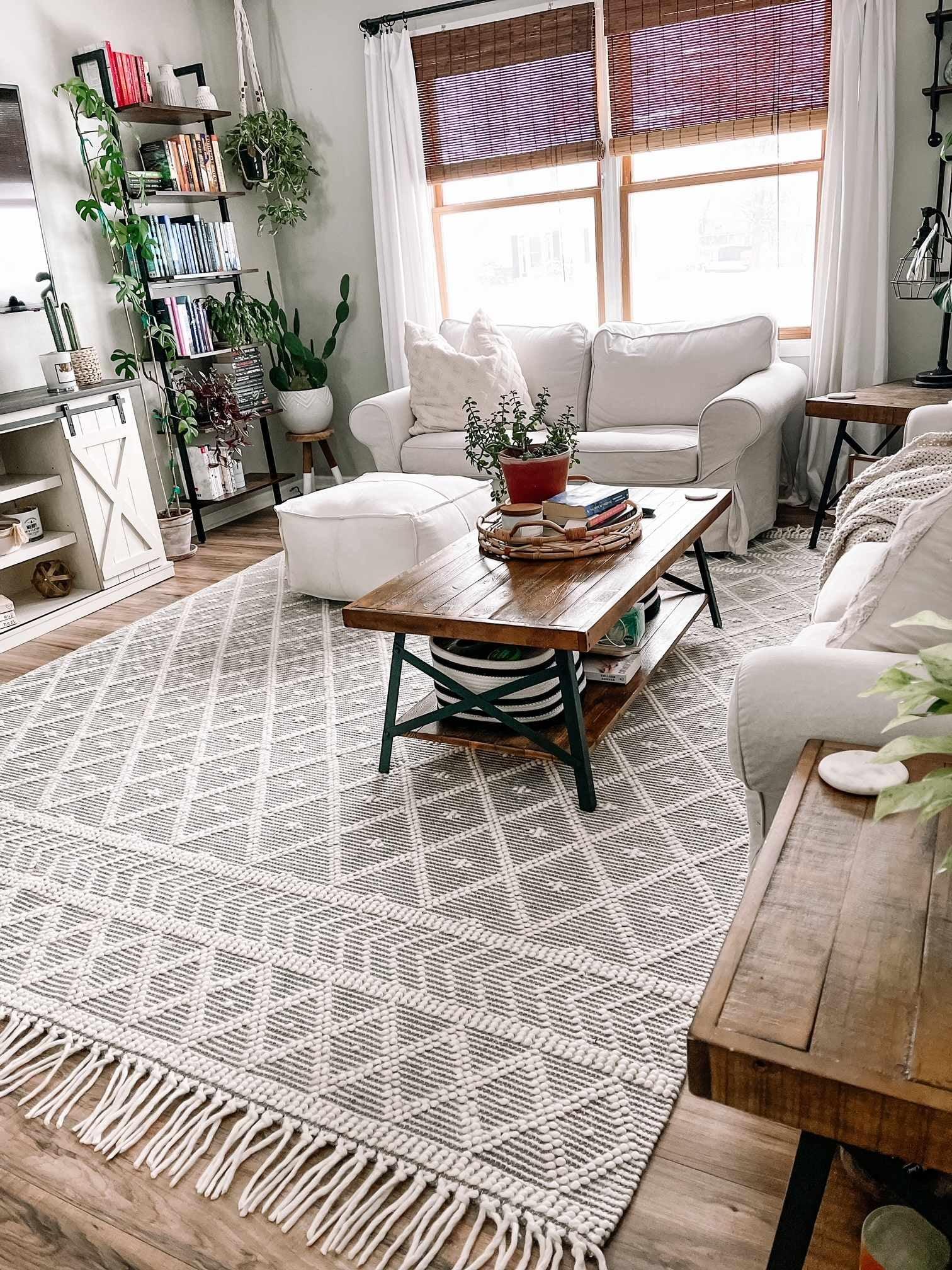 Hauteloom Rectangle Area Rug   Ivory