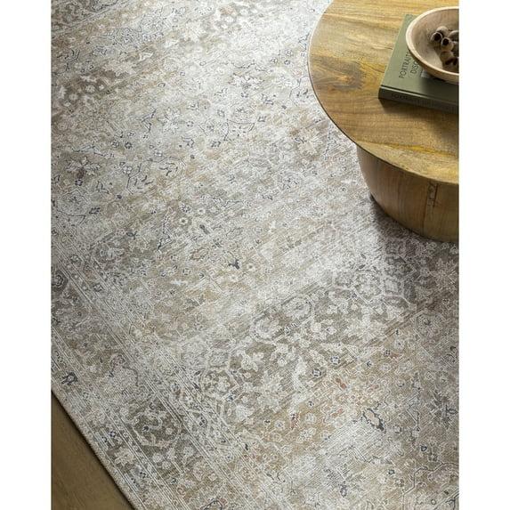 Our PNW Home x Livabliss Our PNW Home x Livabliss Machine Washable Oriental Boho Brown Area Rug