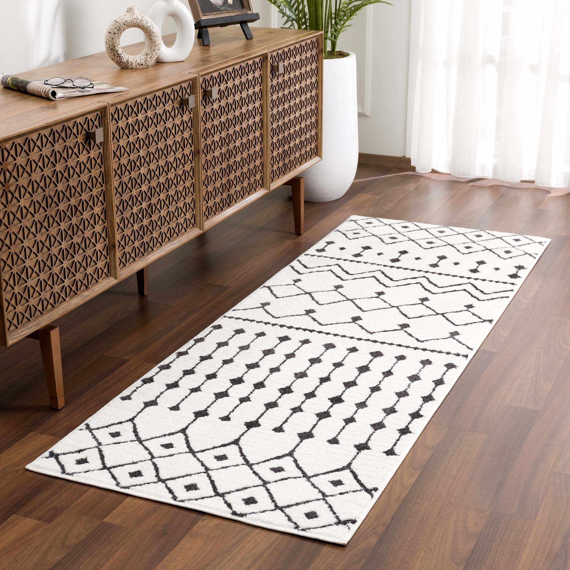 Hauteloom Runner Area Rug Black