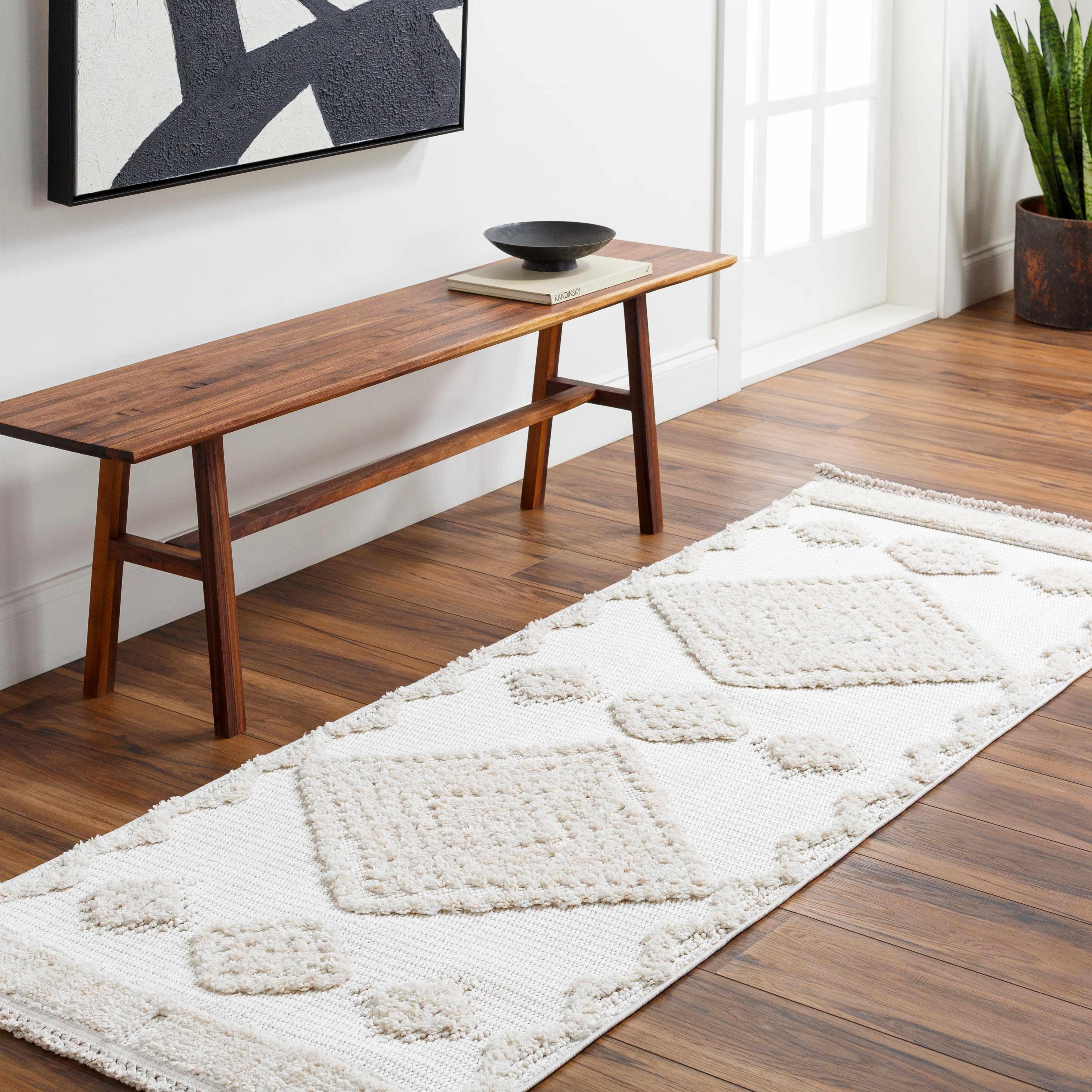 Hauteloom Rosales Cream High&Low Area Rug