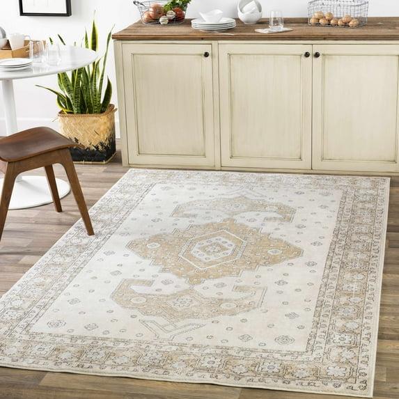 Hauteloom Rectangle Area Rug   Charcoal