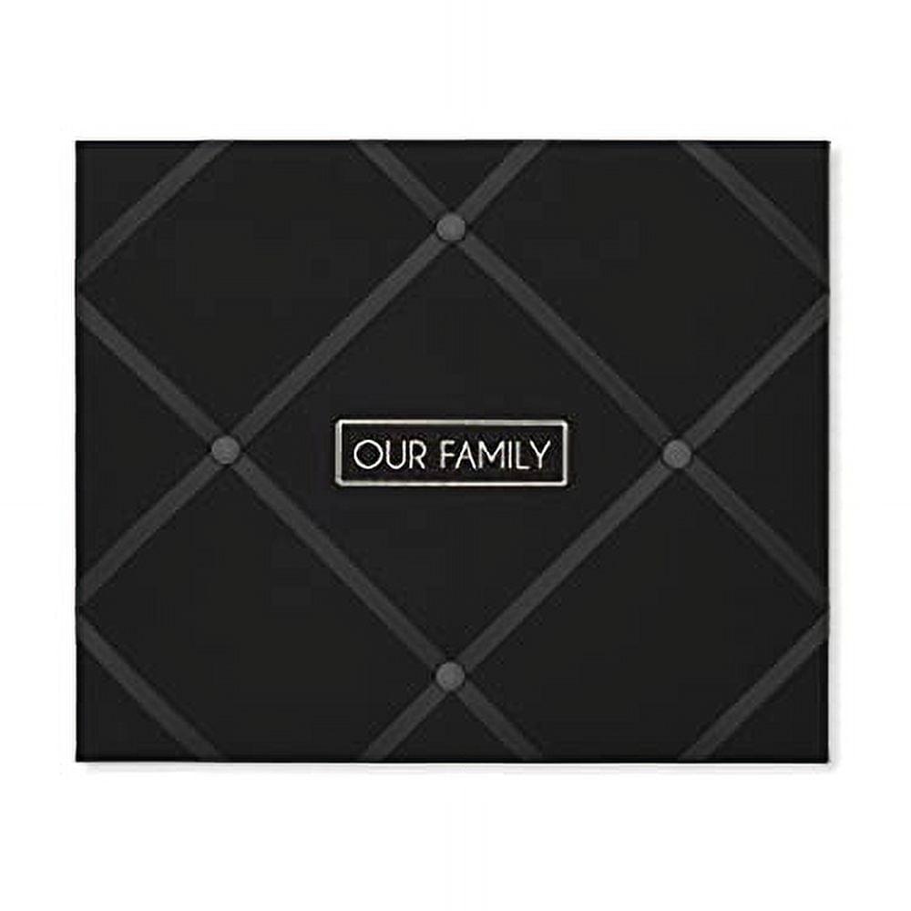 New View 16" x 19" Our Family Memo Board: Modern Wall-Mounted Photo Display, Holds Multiple Images