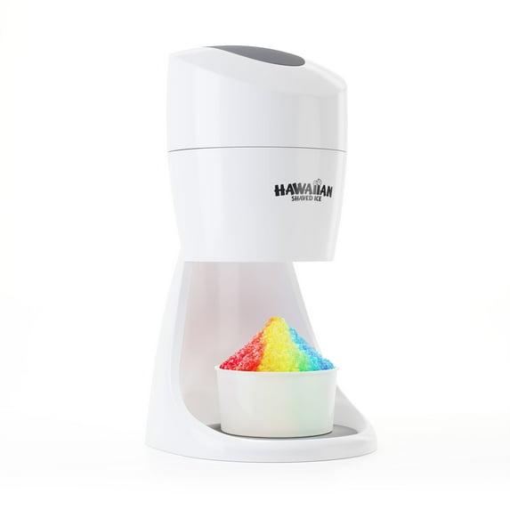 Hawaiian Shaved Ice S900 Machine, Slush Shaver Snow Cone Maker, Hawaii Style, 55 Watts, White