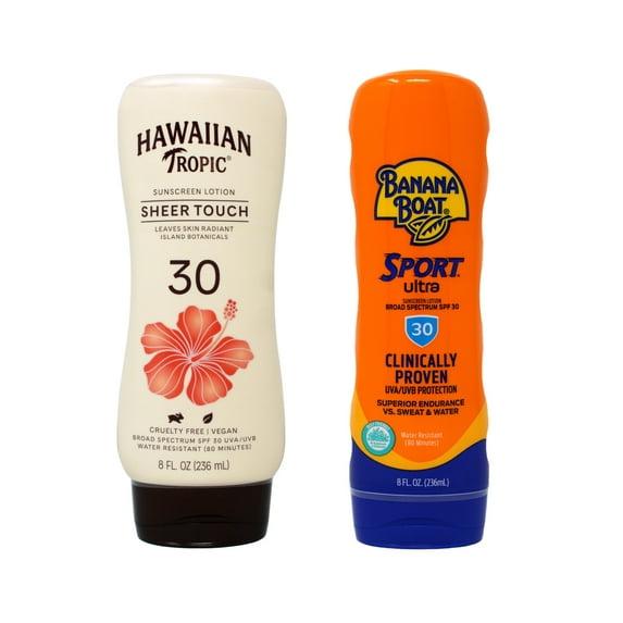 Hawaiian Tropic Sheer Touch Ultra Radiance Lotion Sunscreen - SPF 30 - 8oz