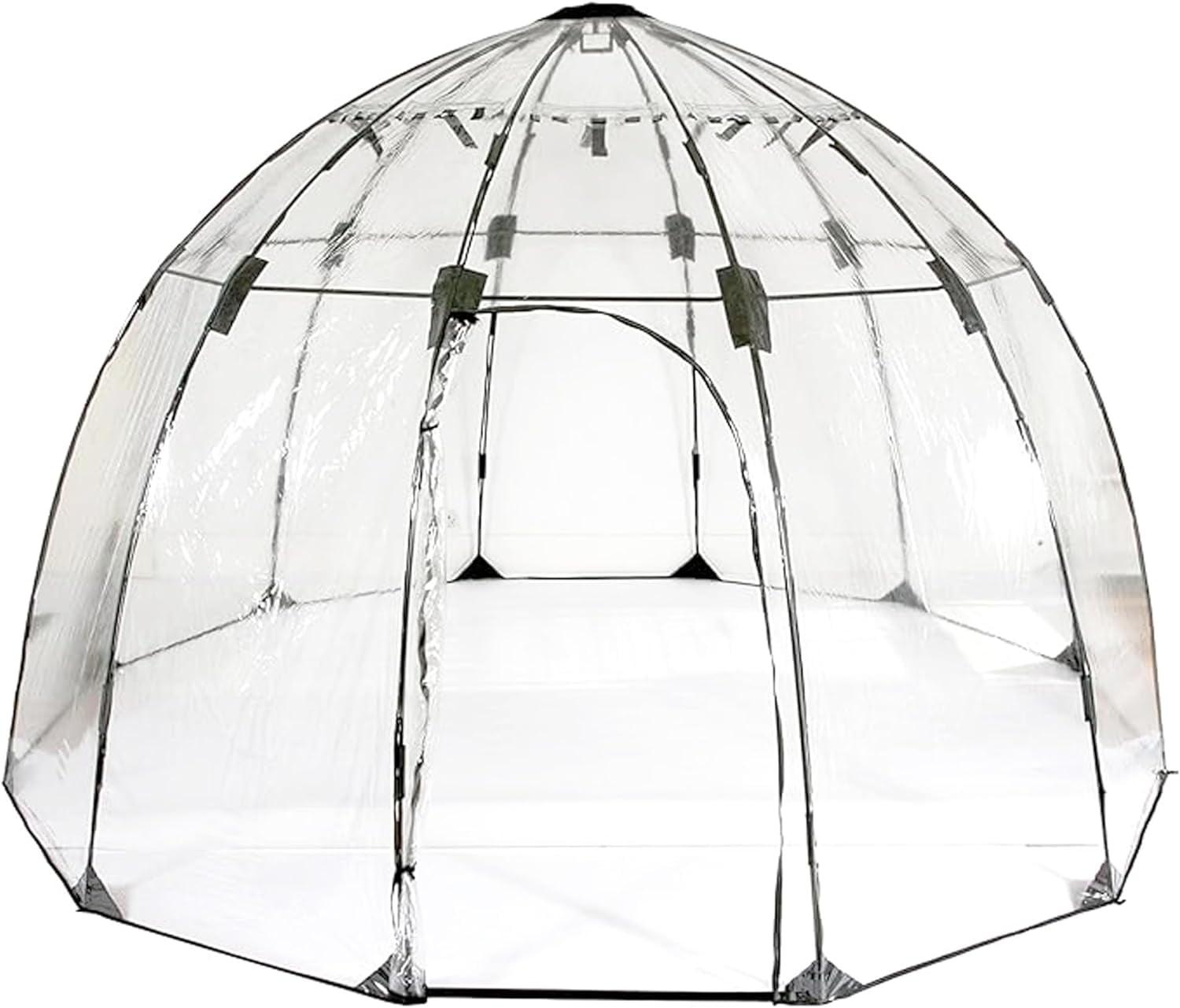 Haxnicks 11.5 Ft. W x 11.5 Ft. D Large Sunbubble Walk-in Greenhouse