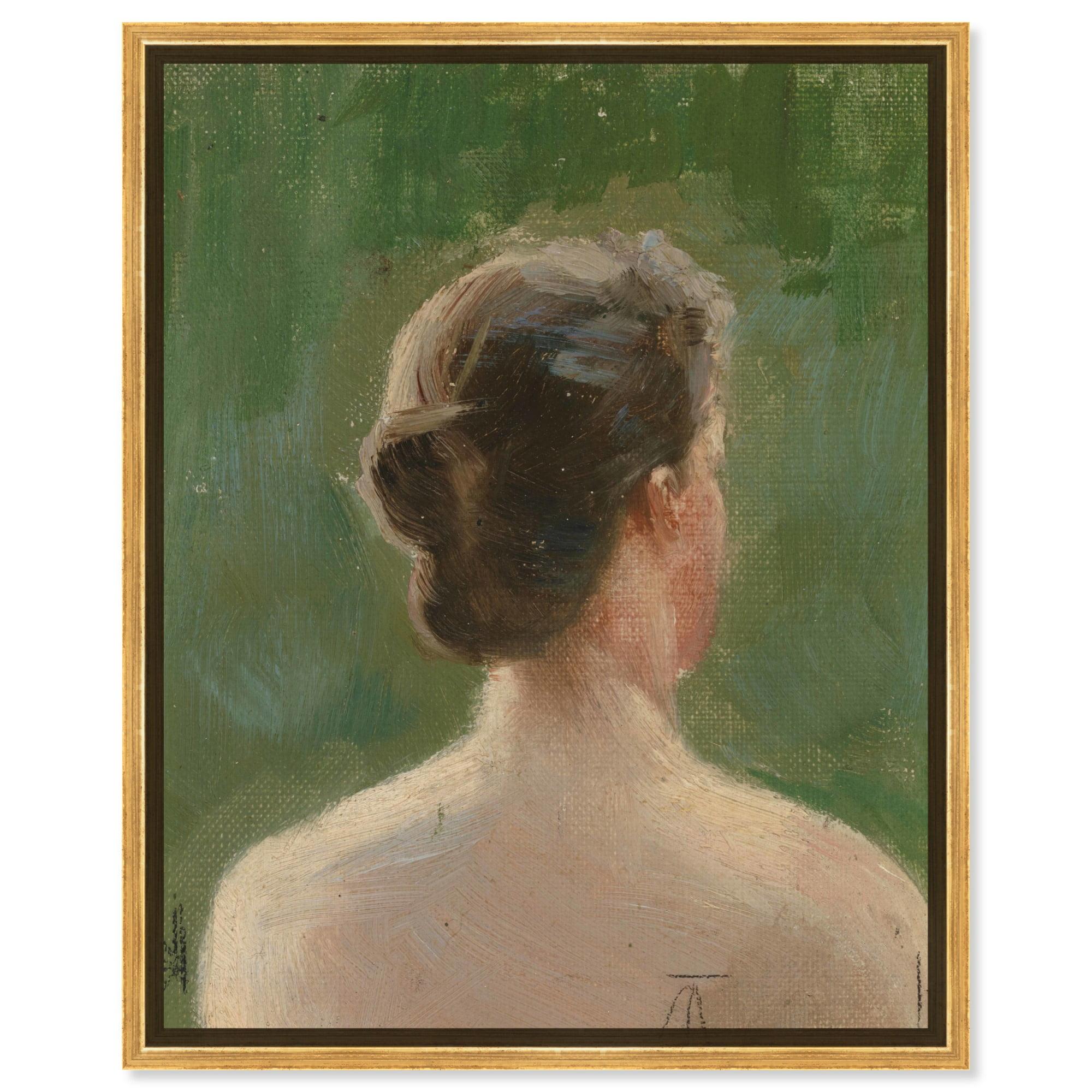 Art Remedy Head Study Canvas Vintage Classic Portrait by Art Remedy