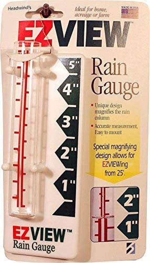 Headwind Plastic No Subject Rain Gauge