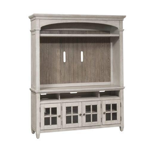 Heartland White Entertainment Center