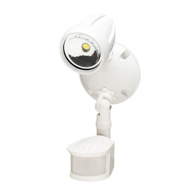 Heath Zenith LED Outdoor Security Light 180 Degree Motion Sensor Activated , White Finish 11"H - N/A