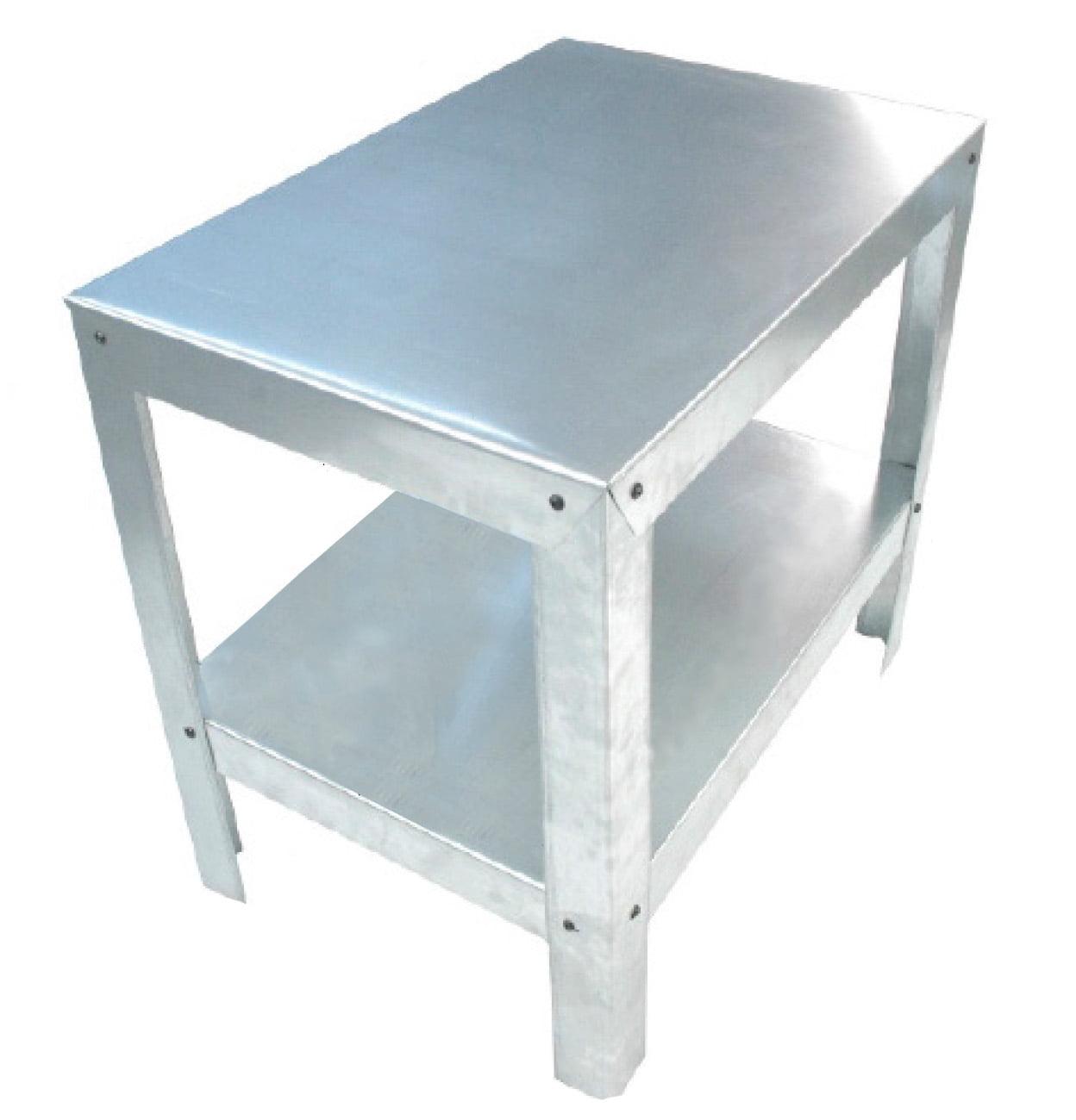 Galvanized Steel Multi-Use Workbench with Lower Shelf