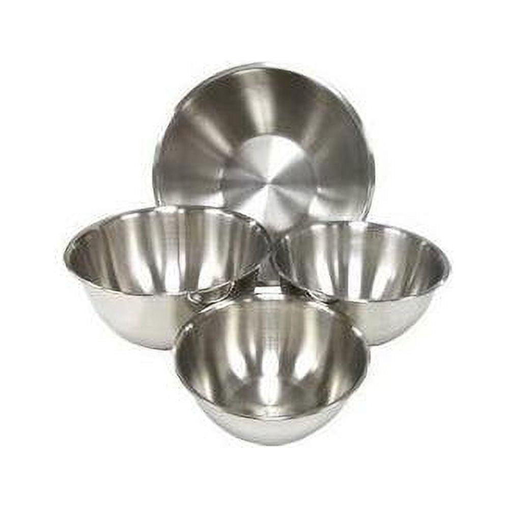 Heavy Duty Stainless Steel Mixing Bowls Set of 4 Sizes