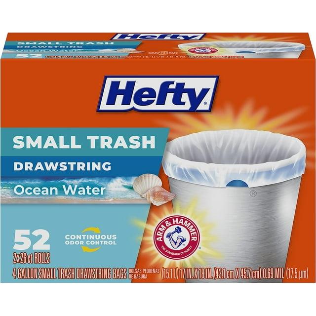 Hefty Ocean Water Trash Bag - Small - 52ct