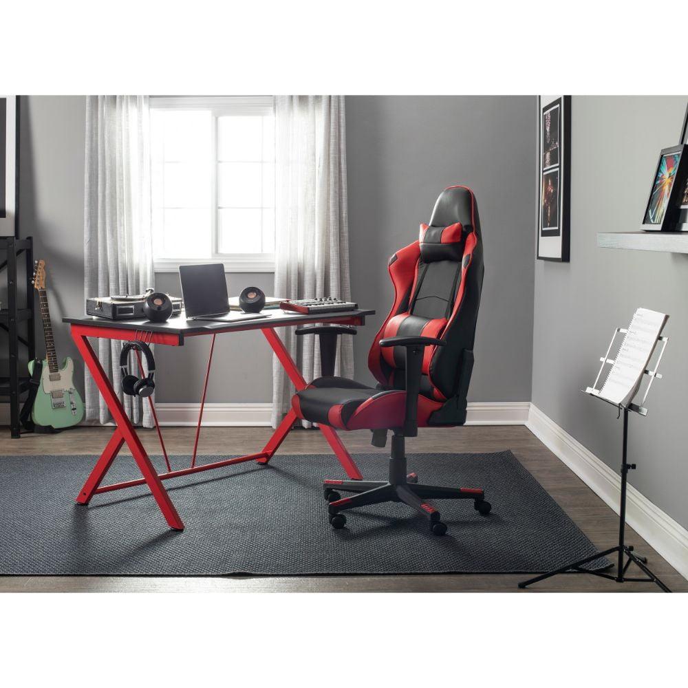 High Back Ergonomic Gamer/Office Chair Red/Black - SD Gaming