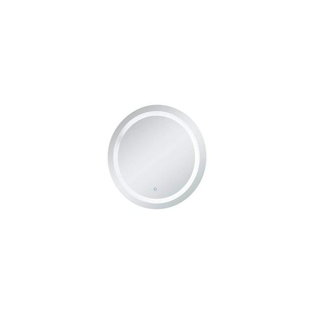 Elegant Lighting Helios 32 inch Hardwired LED mirror with touch sensor and color changing temperature 3000K/4200K/6400K