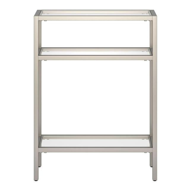 Henn&Hart 22" Silver Console Table