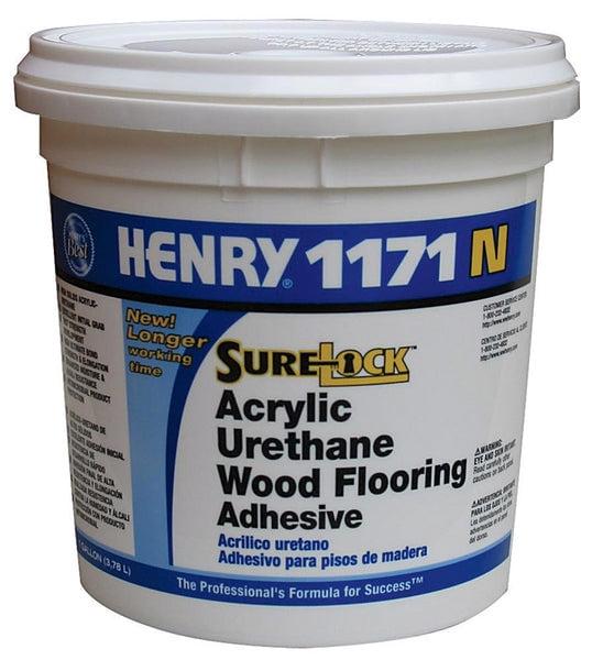 Henry 1171N Beige Acrylic Urethane Wood Flooring Adhesive - 1 Gallon