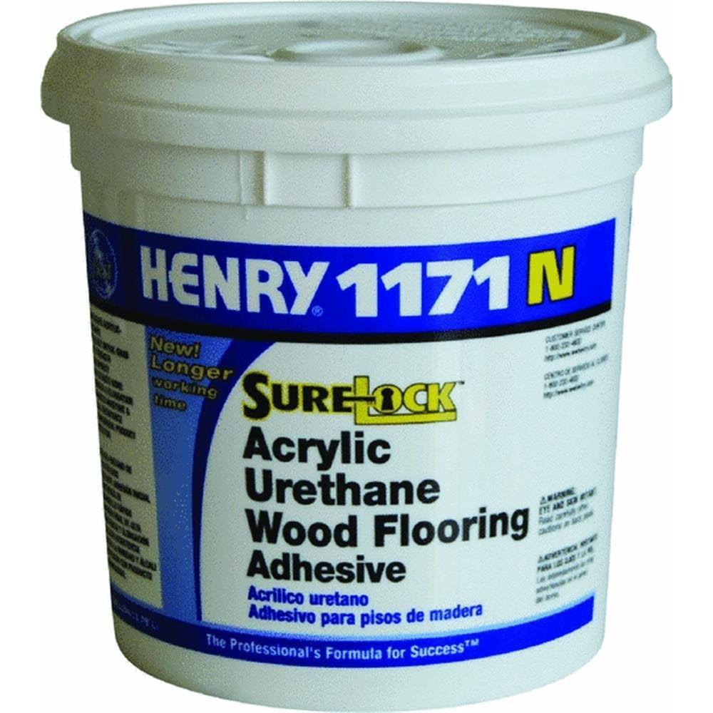 Henry 1171N Beige Acrylic Urethane Wood Flooring Adhesive - 1 Gallon