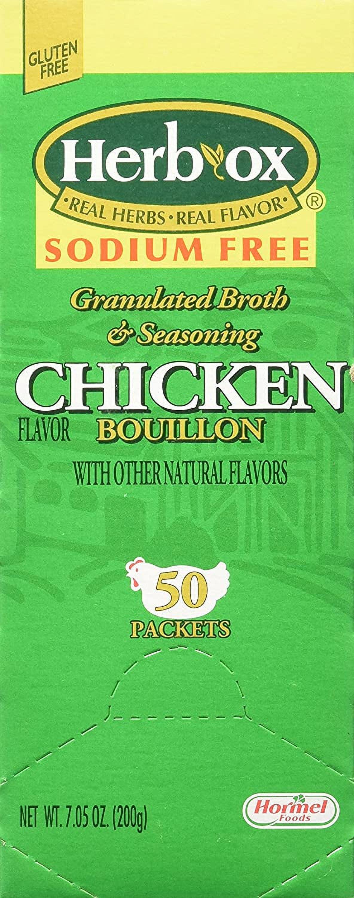 Herb Ox - Sodium Free Chicken Bouillon - 50ct